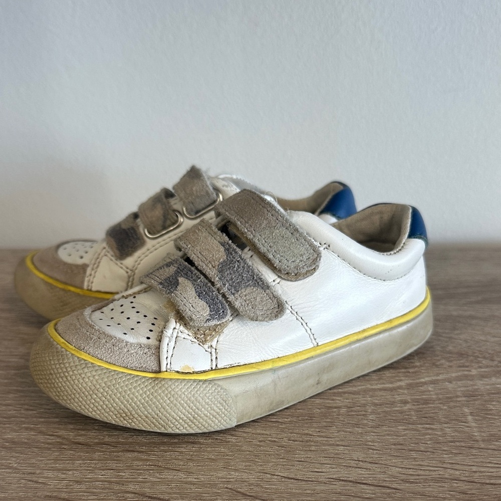Mini Boden Camouflage Velcro Shoe  24/8